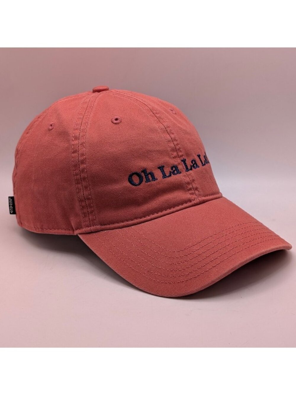 Oh La La La Legacy Hat Cap Adjustable Strap Back Rose Pink & Navy Blue Unisex